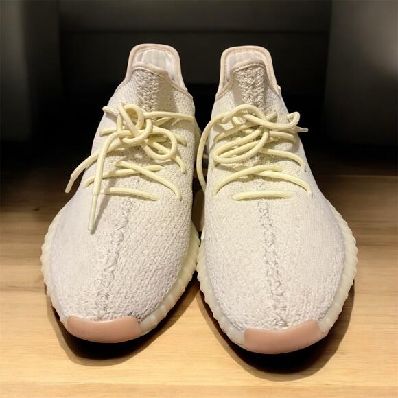 Size 12 ~ adidas Yeezy Boost 350 v2 Butter 2018 - Picture 1 of 3